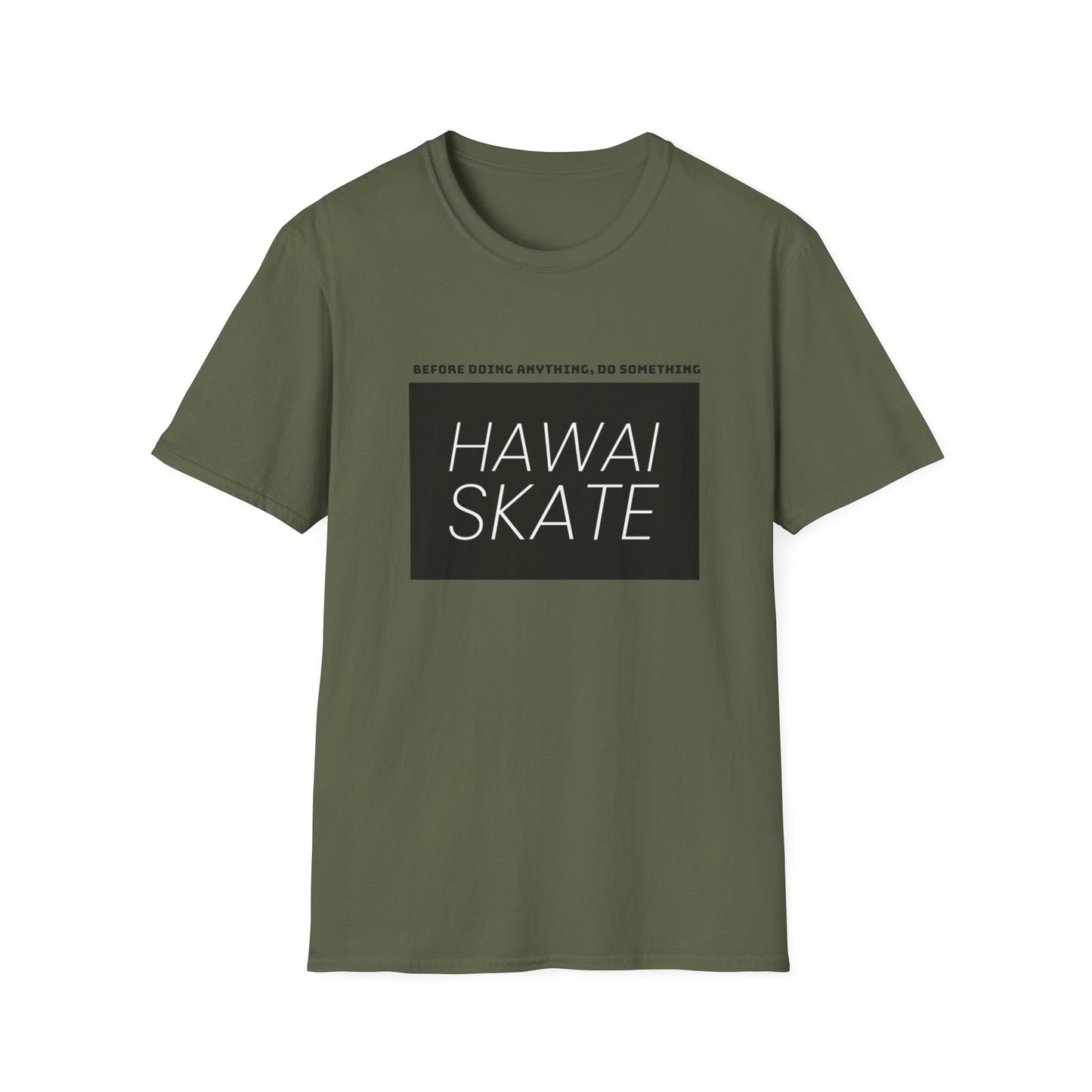 Hawaiian Skate Inspired T-Shirt, Casual Summer Wear, Skateboarder Gift, Beach Day, Graphic Tee, Cool Streetwear