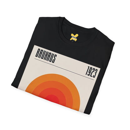Retro Bauhaus 1923 Unisex Softstyle T-Shirt - Vintage Graphic Tee
