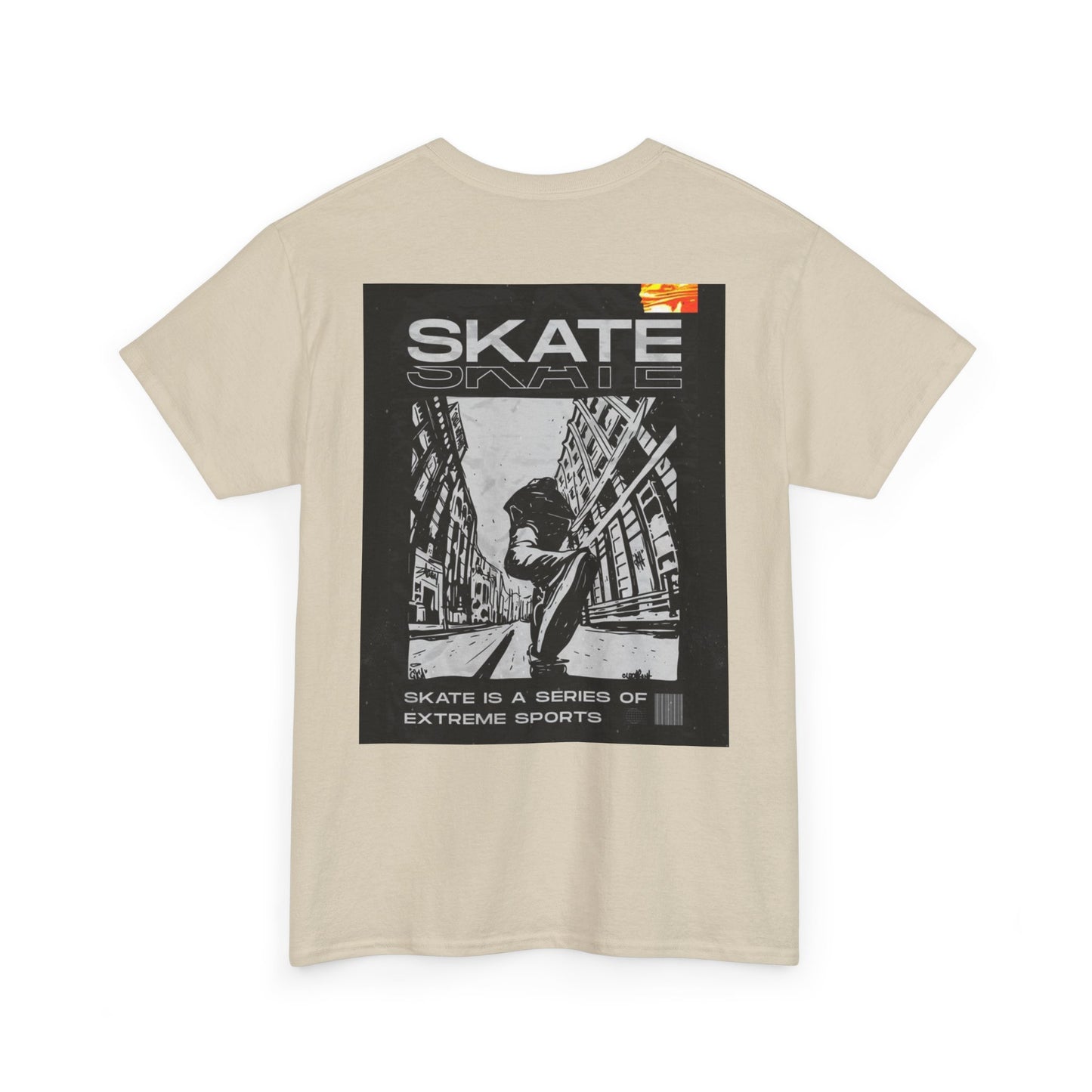 Skate Graphic Tee — Urban Skateboard Poster Shirt