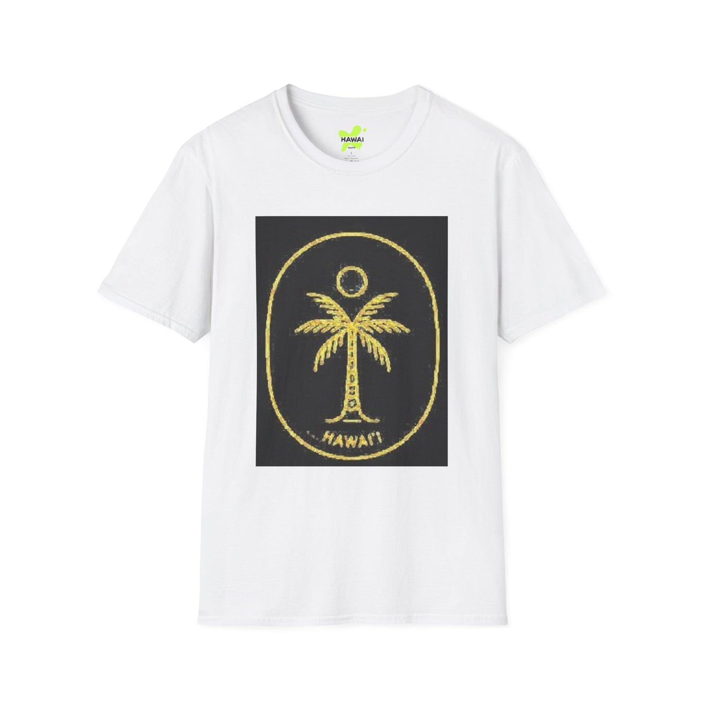 Hawaii Palm Tree Unisex Softstyle T-Shirt