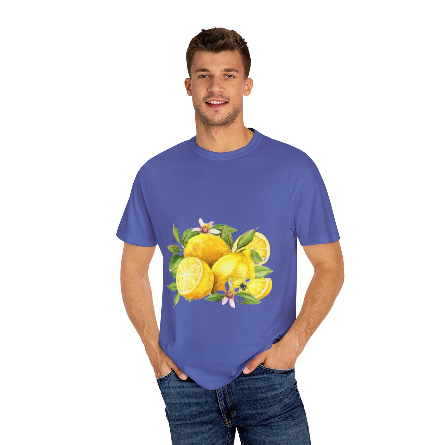 Citrus Lemon Graphic T-Shirt - Unisex, Summer Vibes, Perfect Gift