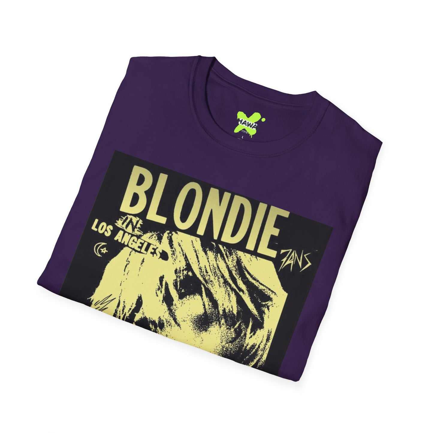 Vintage Blondie Unisex Softstyle T-Shirt - Retro Music Graphic Tee