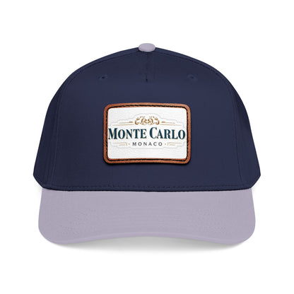 Monte Carlo Leather Patch Baseball Cap