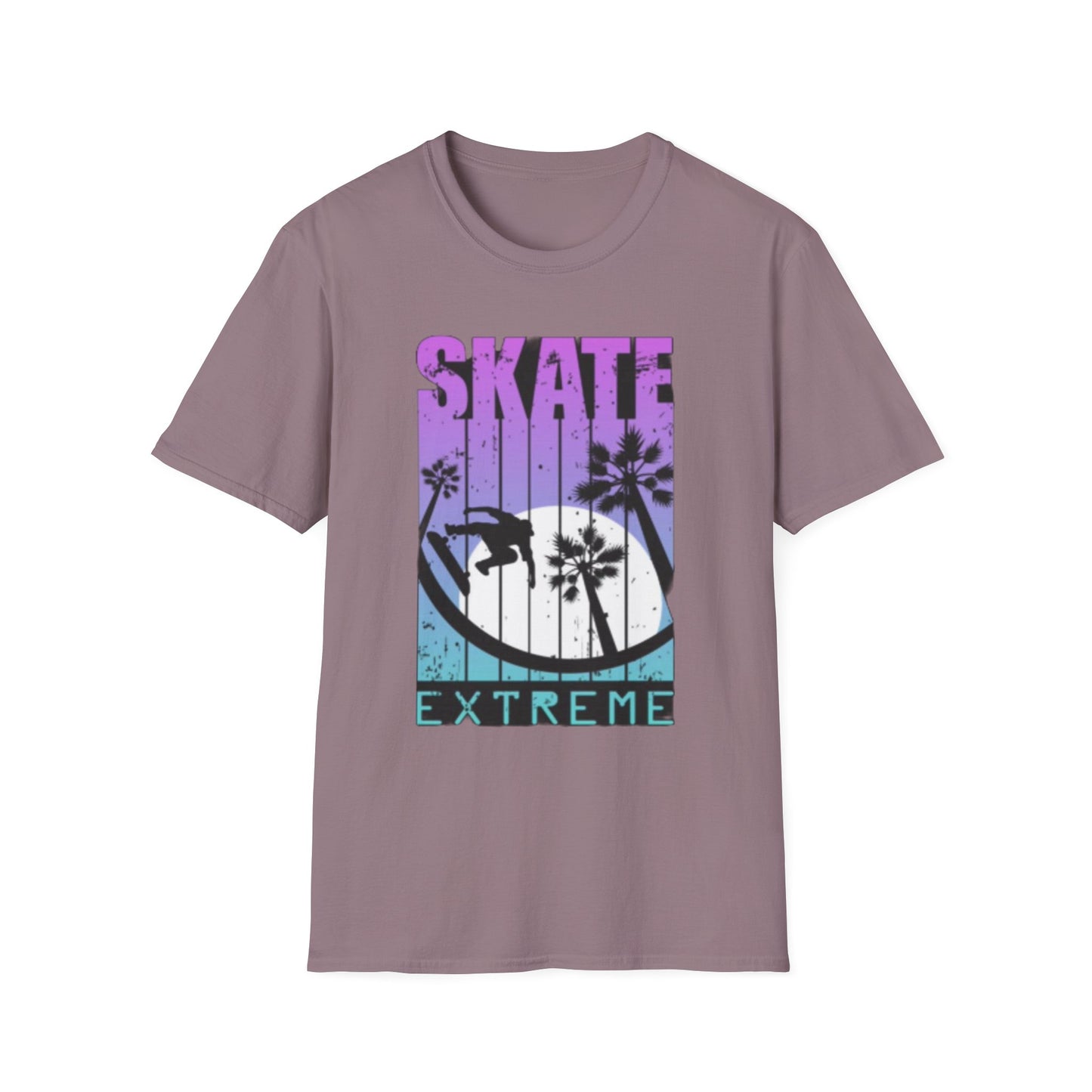 Skate Extreme Unisex Softstyle T-Shirt - Vibrant Graphic Tee for Skate Enthusiasts