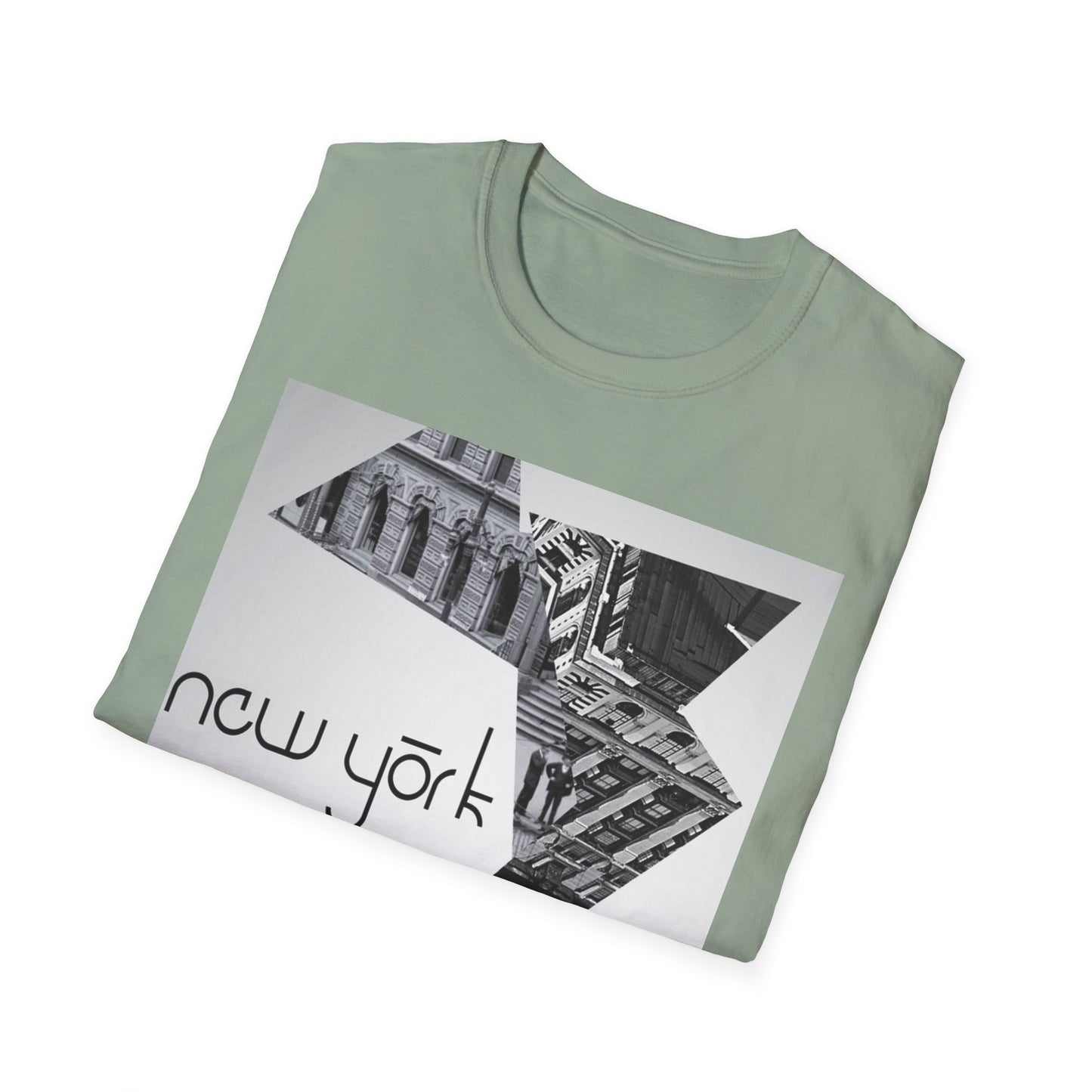 New York City Graphic T-Shirt, Unisex Softstyle Tee, Urban Fashion, Gift for Travelers, Streetwear Style, Vintage NYC Apparel