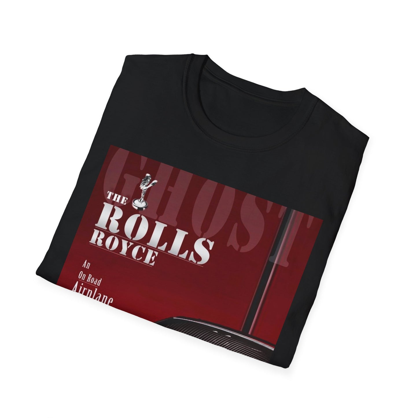 Luxury Car Graphic T-Shirt - Rolls Royce Design