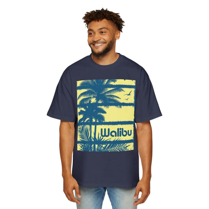 Malibu Palm Tee — Vintage Surf Graphic T-Shirt