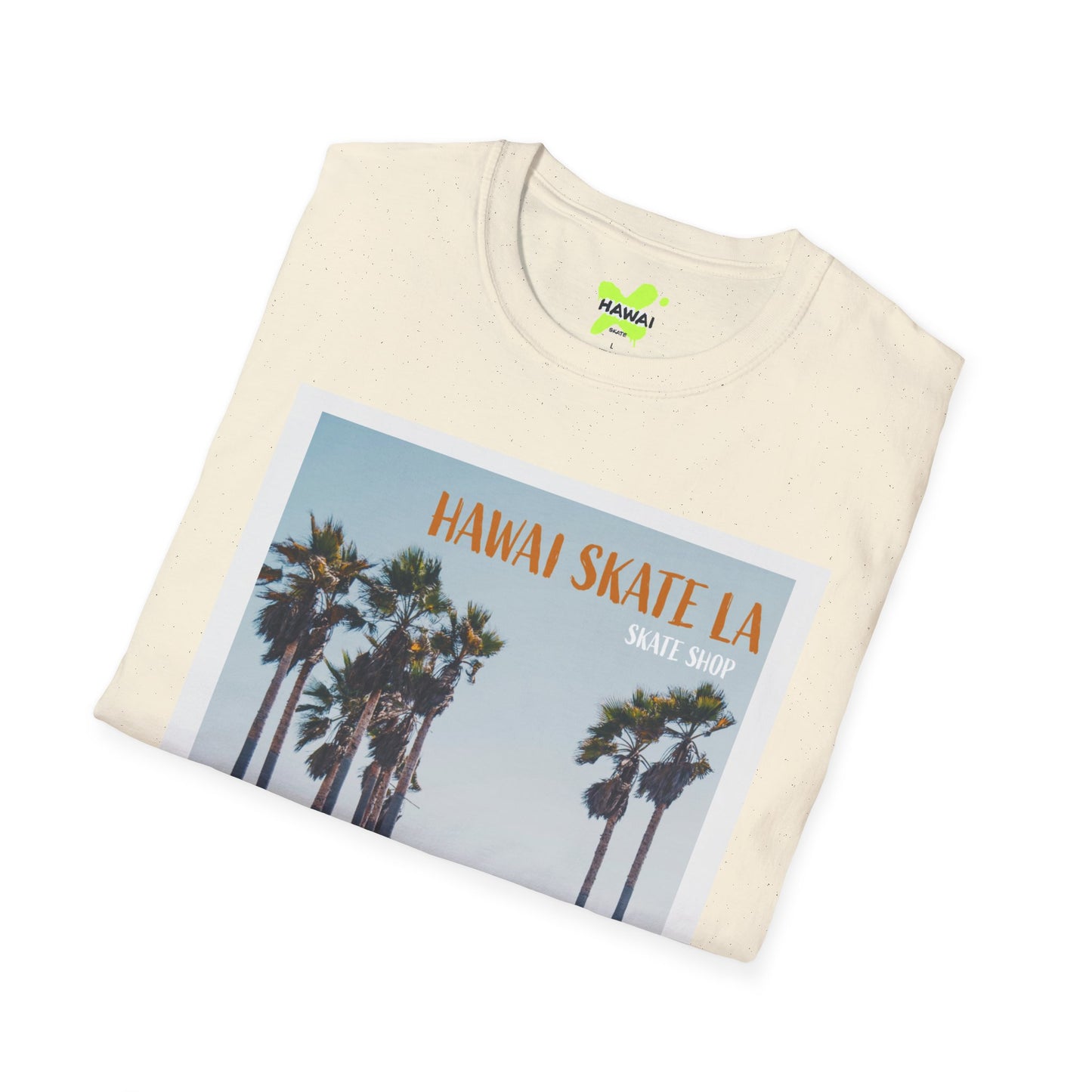 Hawaii Skate LA Unisex Softstyle T-Shirt – Grand Re-Opening Retro Vibe