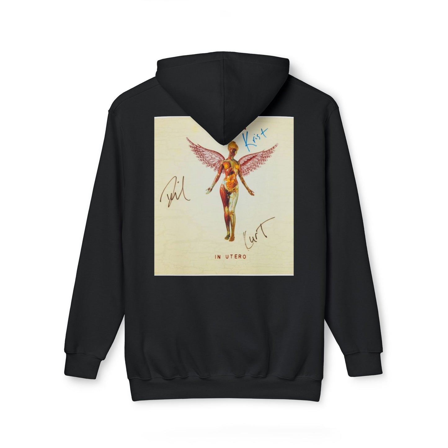 Kurt Cobain Inspired Unisex Hooded Sweatshirt - Alternative Music Apparel