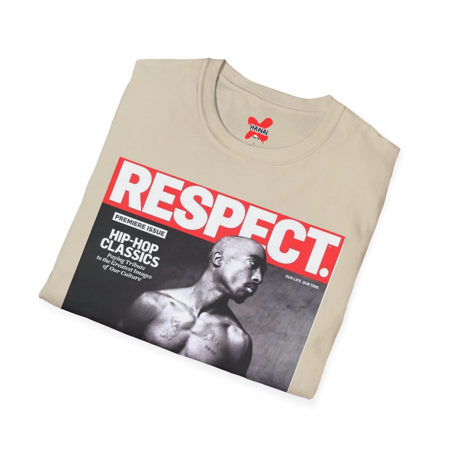 Hip-Hop Respect Unisex Softstyle T-Shirt, Streetwear Tee, Music Lover Gift, Urban Style, Casual Fashion, Graphic Tee
