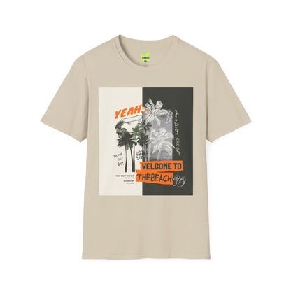 Beach Vibes Graphic Tee, Summer T-Shirt, Unisex Casual Wear, Vacation Shirt, Gift for Beach Lovers