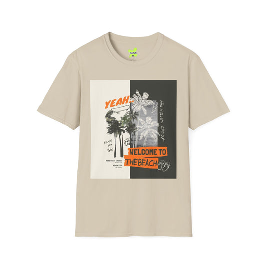 Beach Vibes Graphic Tee, Summer T-Shirt, Unisex Casual Wear, Vacation Shirt, Gift for Beach Lovers