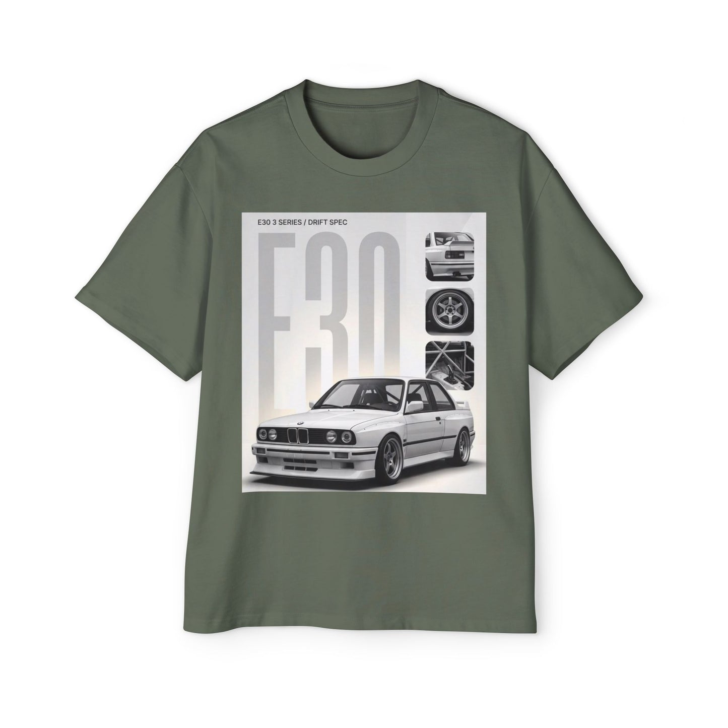 E30 Classic BMW Tee — Vintage Drift Car Graphic Shirt