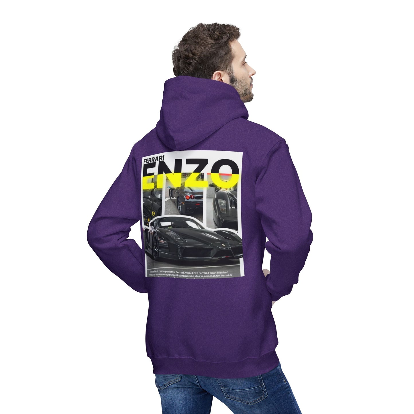 Ferrari Enzo Unisex Hooded Sweatshirt - Made in the USA
