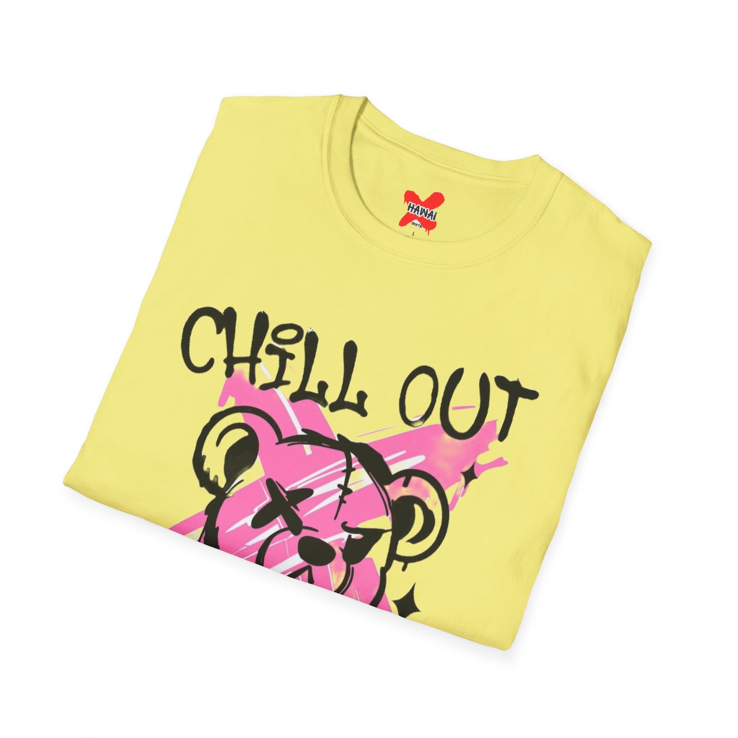 Chill Out Bear Graphic Tee for Relaxed Vibes