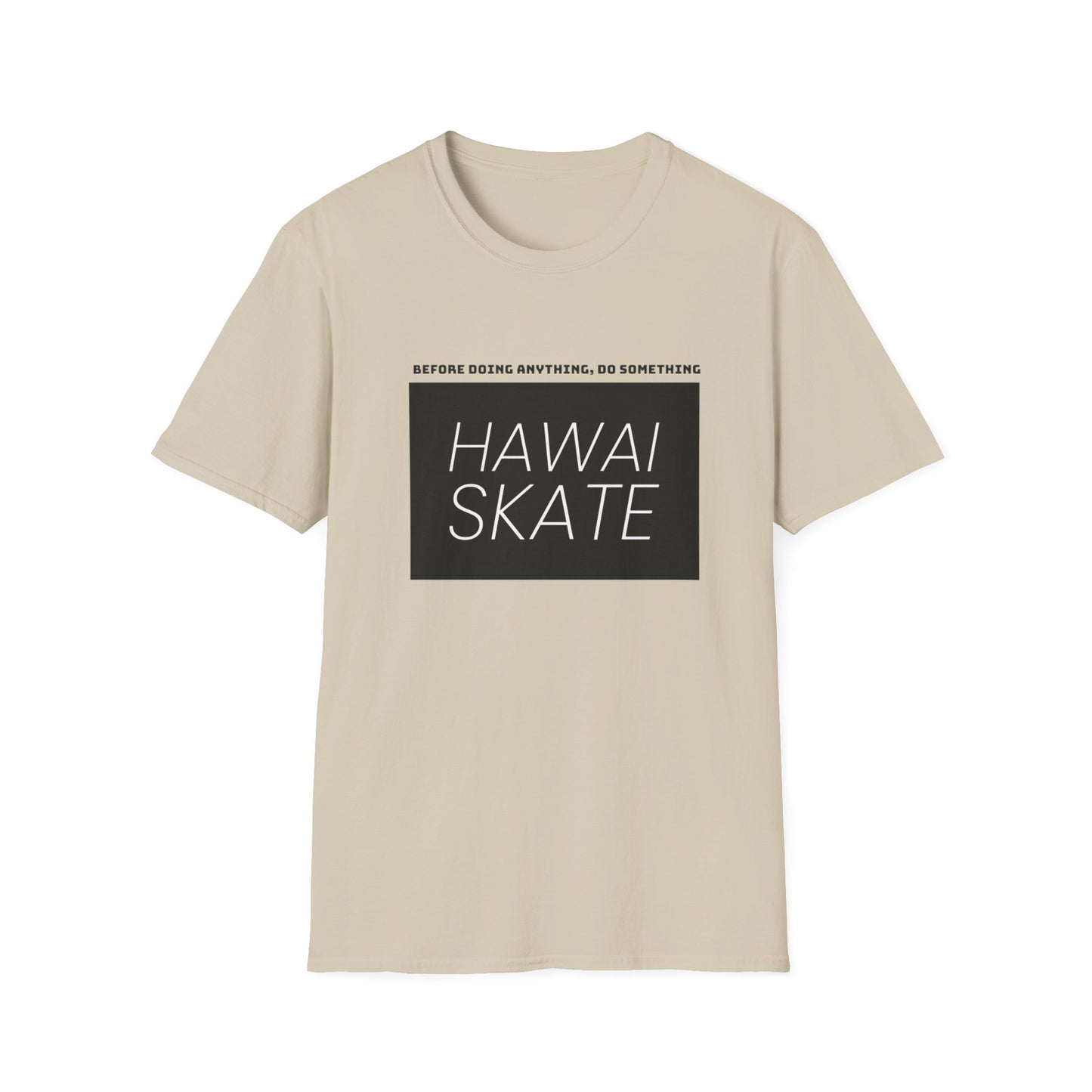 Hawaiian Skate Inspired T-Shirt, Casual Summer Wear, Skateboarder Gift, Beach Day, Graphic Tee, Cool Streetwear