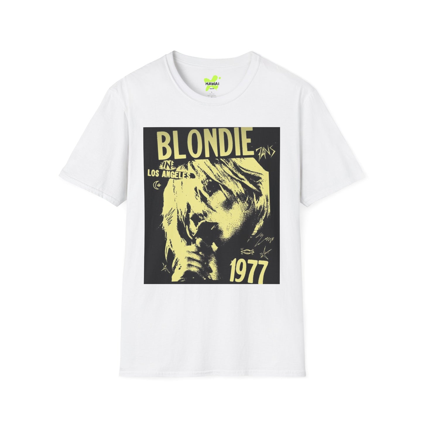 Vintage Blondie Unisex Softstyle T-Shirt - Retro Music Graphic Tee