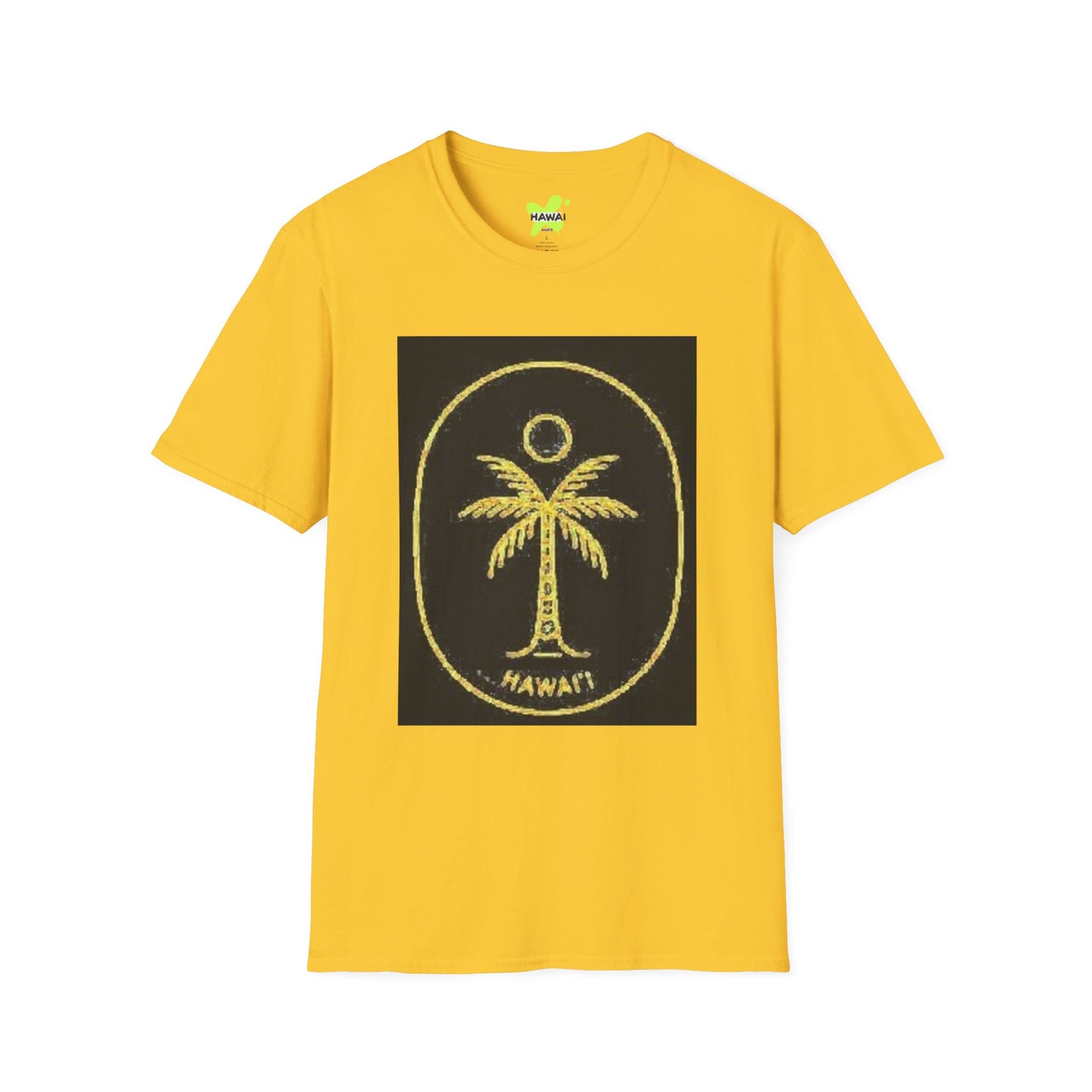 Hawaii Palm Tree Unisex Softstyle T-Shirt