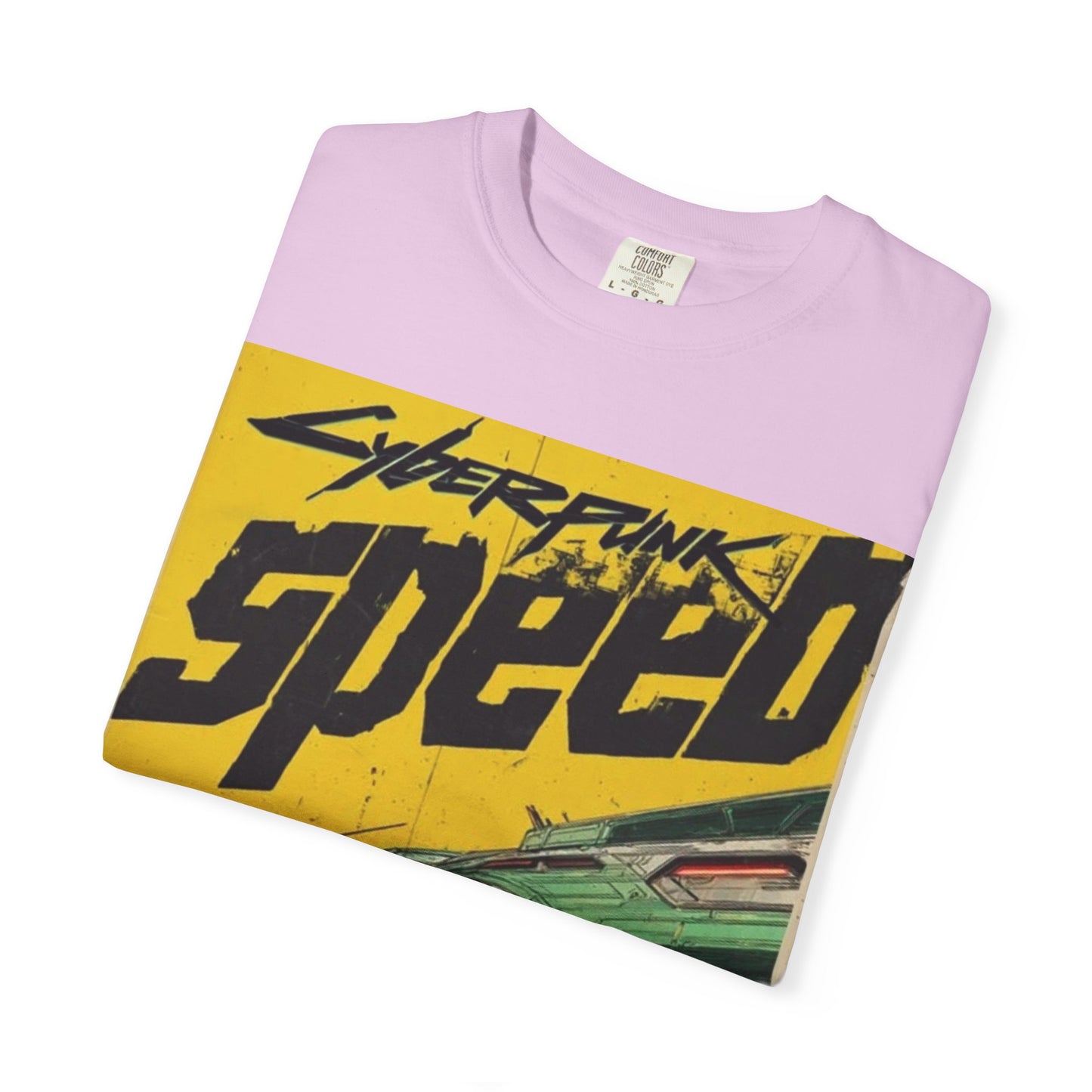 Cyberpunk Speed T-Shirt — Retro Racing Car Graphic Tee