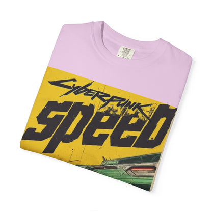 Cyberpunk Speed T-Shirt — Retro Racing Car Graphic Tee