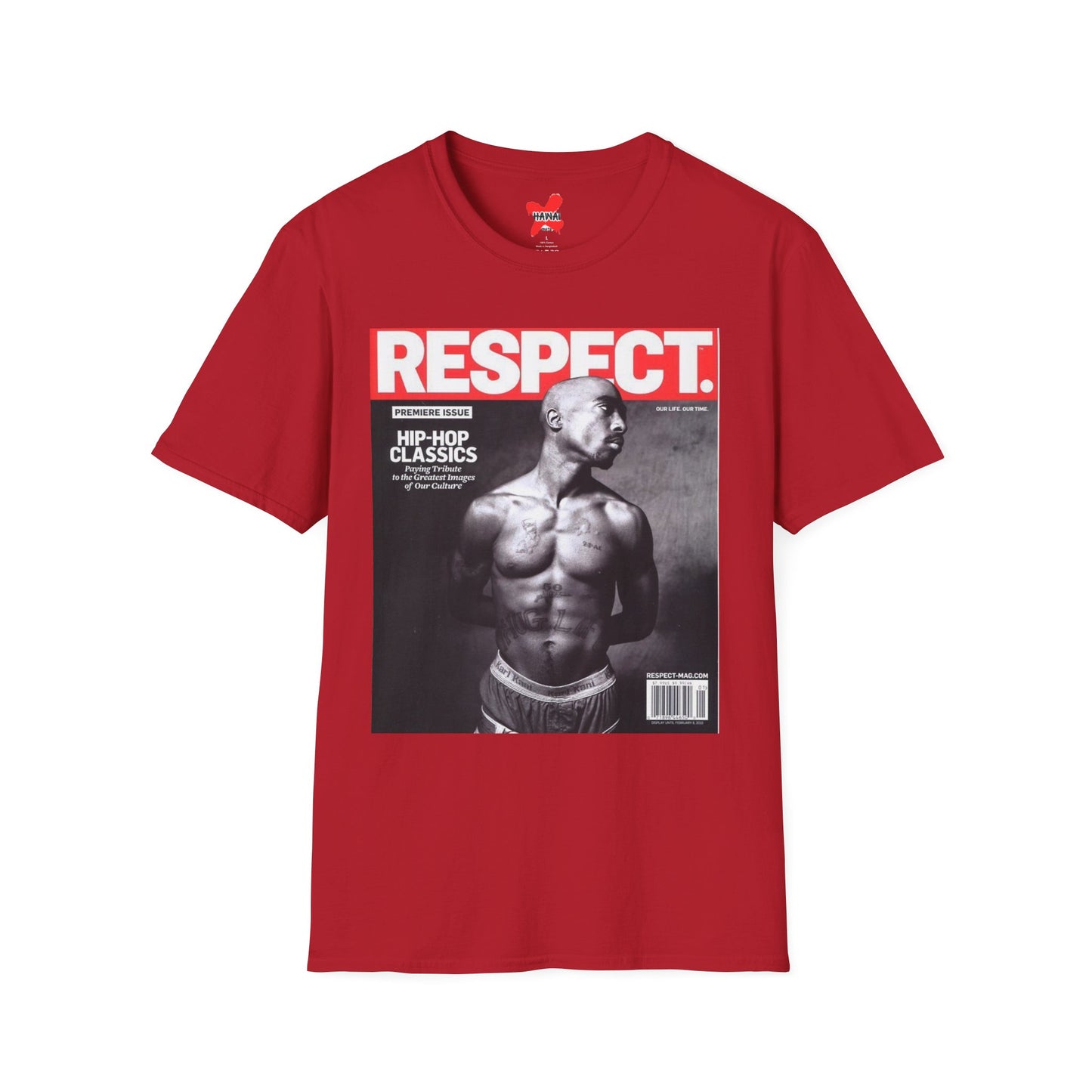 Hip-Hop Respect Unisex Softstyle T-Shirt, Streetwear Tee, Music Lover Gift, Urban Style, Casual Fashion, Graphic Tee