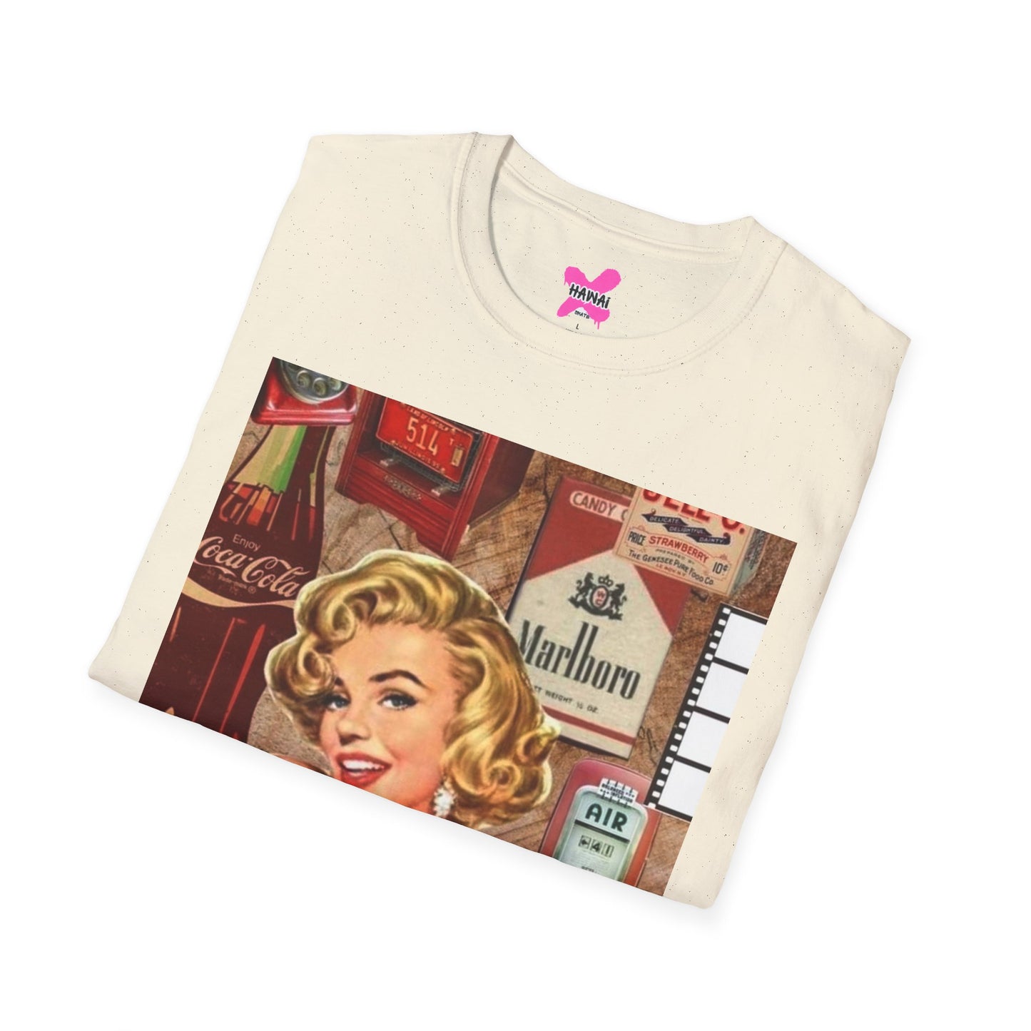 Retro Marilyn Monroe Unisex Softstyle T-Shirt - Vintage Glamour Tee