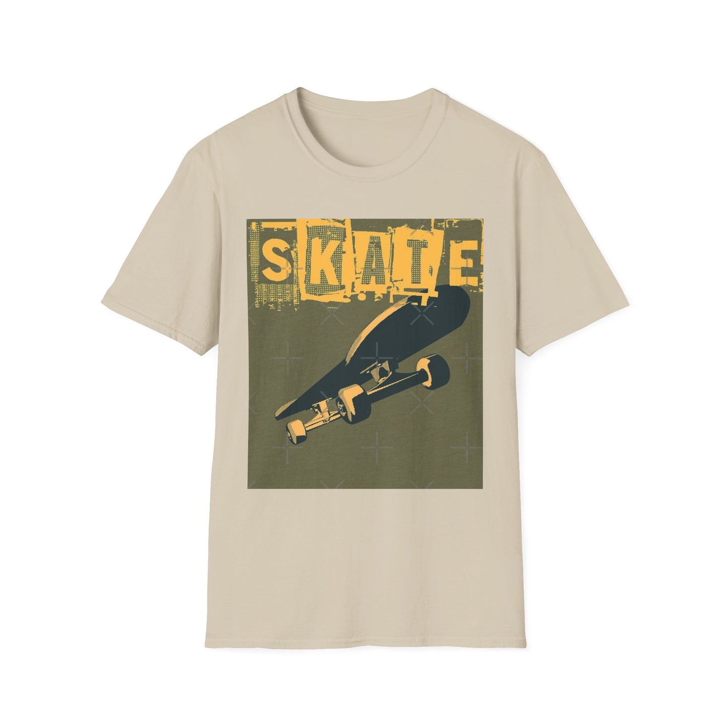 Skateboarder Unisex Softstyle T-Shirt | Perfect Gift for Skate Lovers, Streetwear Fashion, Casual Wear, Birthday Present, Youth Apparel