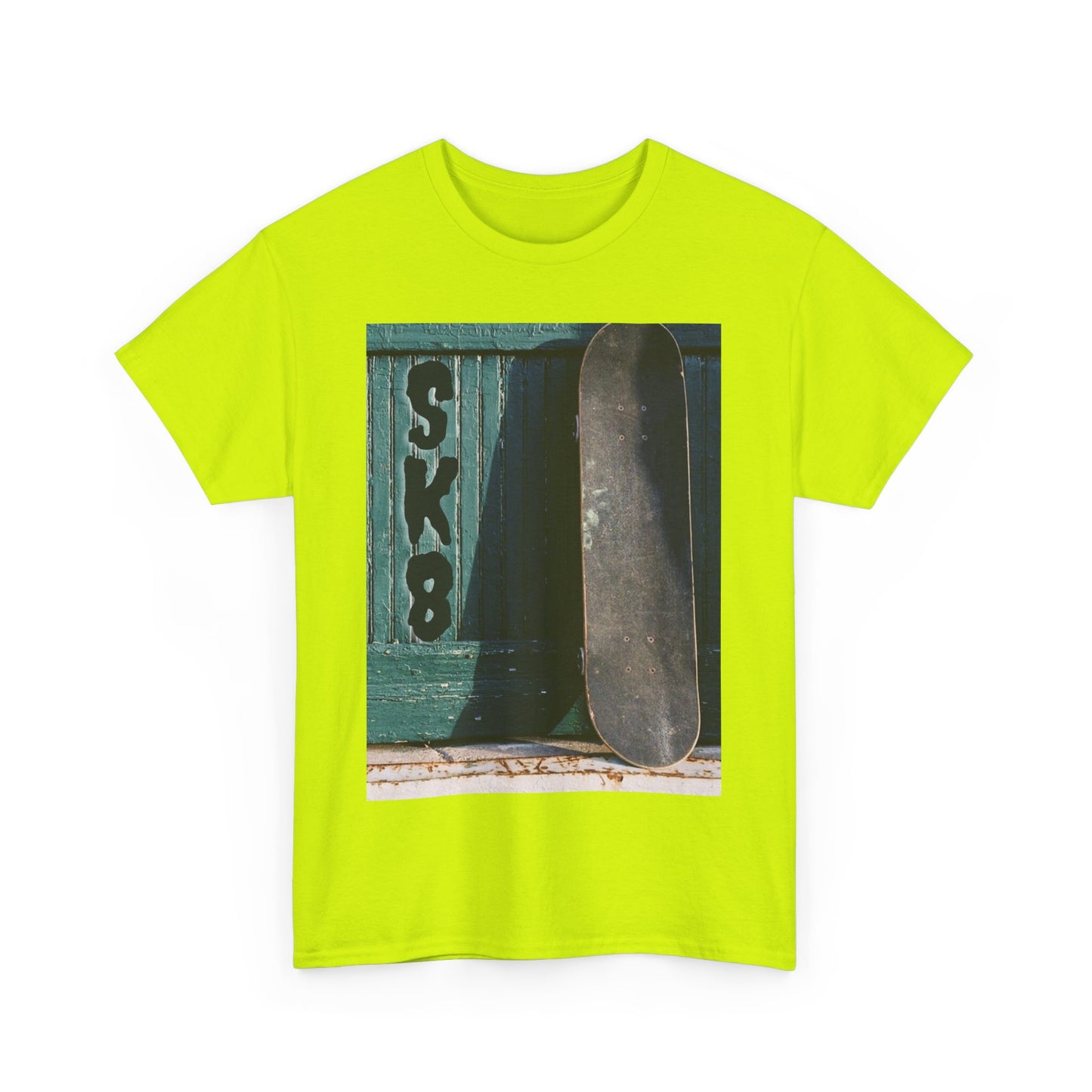 Skateboarding Vibes Unisex Heavy Cotton Tee - Perfect Gift for Skaters
