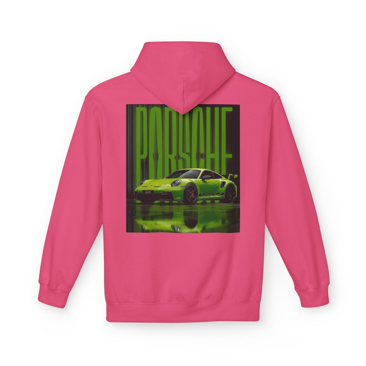 Unisex Midweight Porsche Fleece Hoodie - Automotive Enthusiast Apparel