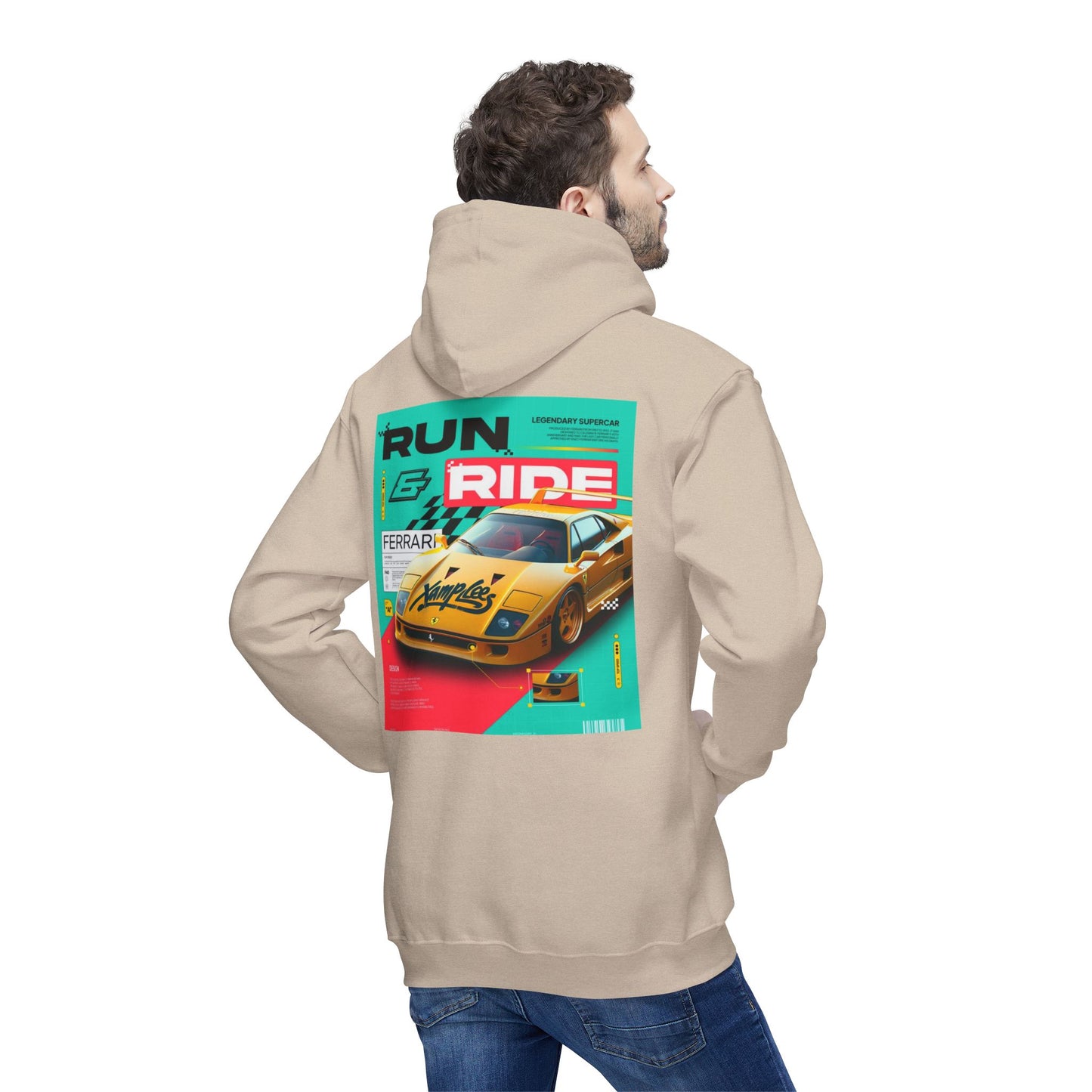 Unisex Hooded Sweatshirt, Made in US