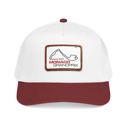 Monaco Grand Prix Leather Patch Baseball Cap
