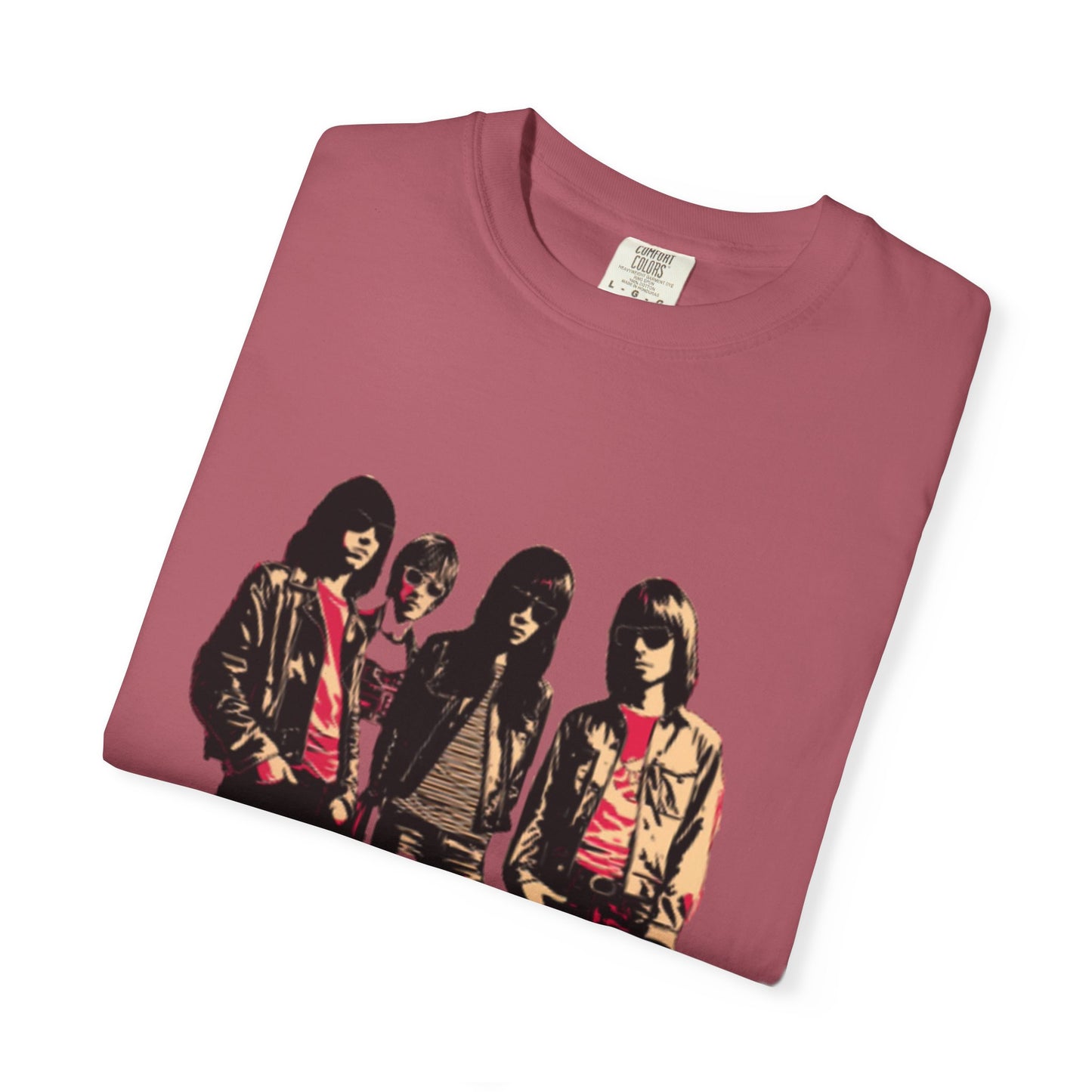 Rock Band Graphic Unisex Garment-Dyed T-Shirt