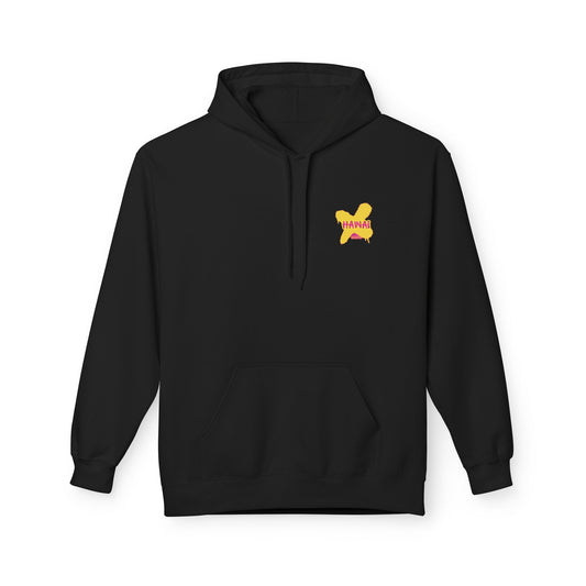 Hawaii Splash Unisex Midweight Hoodie - Softstyle Fleece for Comfort & Style