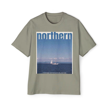 Northern Sail Tee — Vintage Coastal Graphic T-Shirt