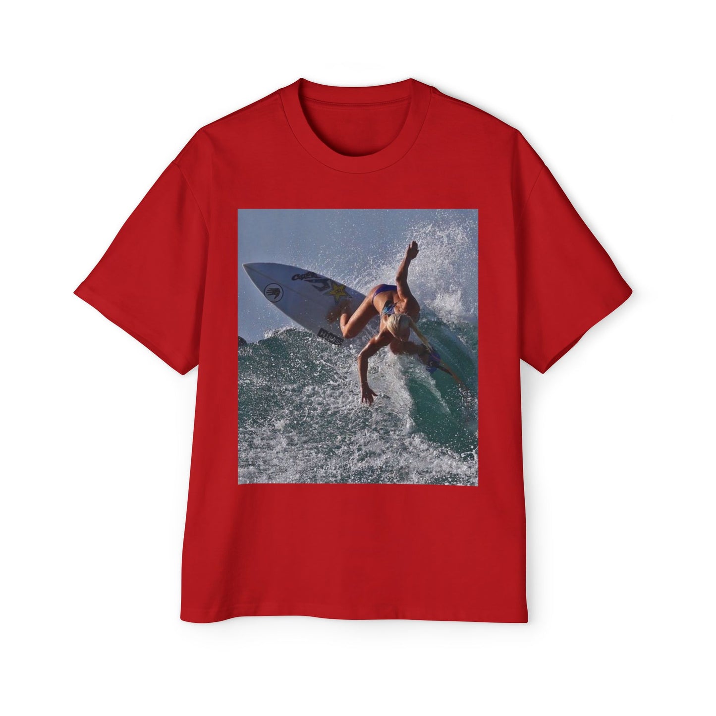 Surf Photo T-Shirt — Men’s Oversized Surfing Tee