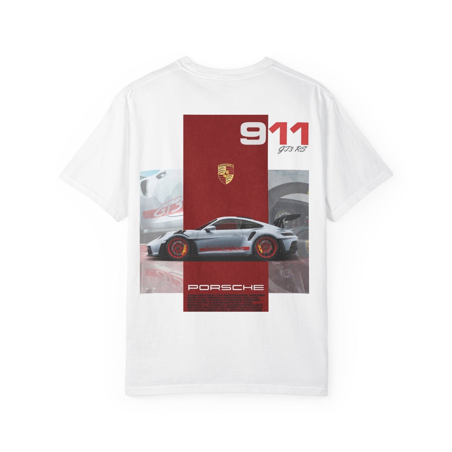 Porsche 911 Unisex Garment-Dyed T-Shirt - Classic Car Enthusiast Tee