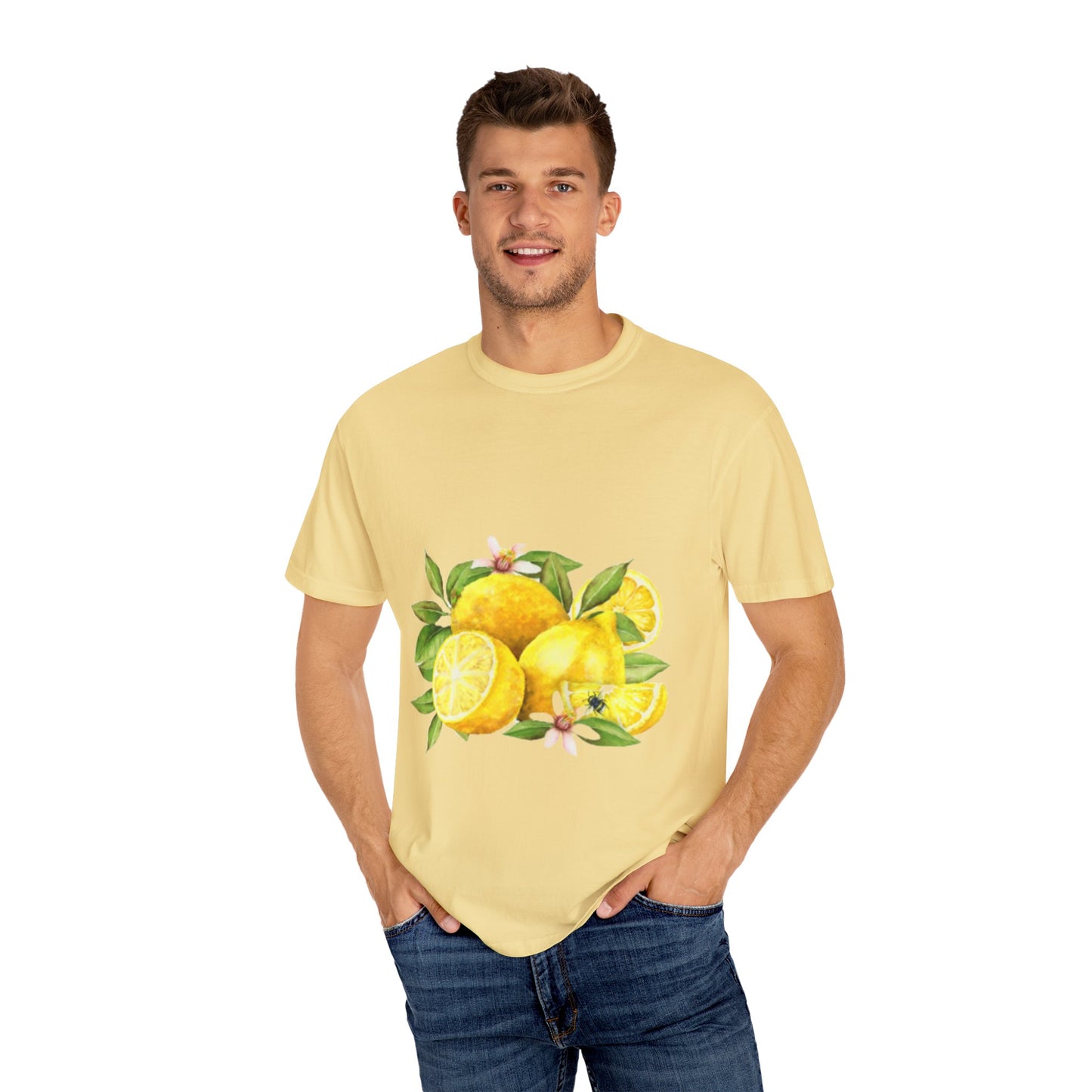 Citrus Lemon Graphic T-Shirt - Unisex, Summer Vibes, Perfect Gift