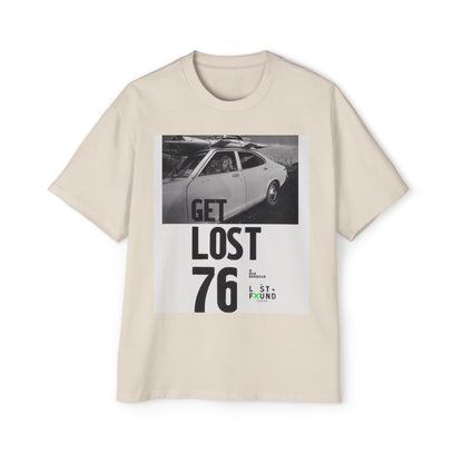 Get Lost 76 Tee — Vintage Car Graphic Oversized T‑Shirt