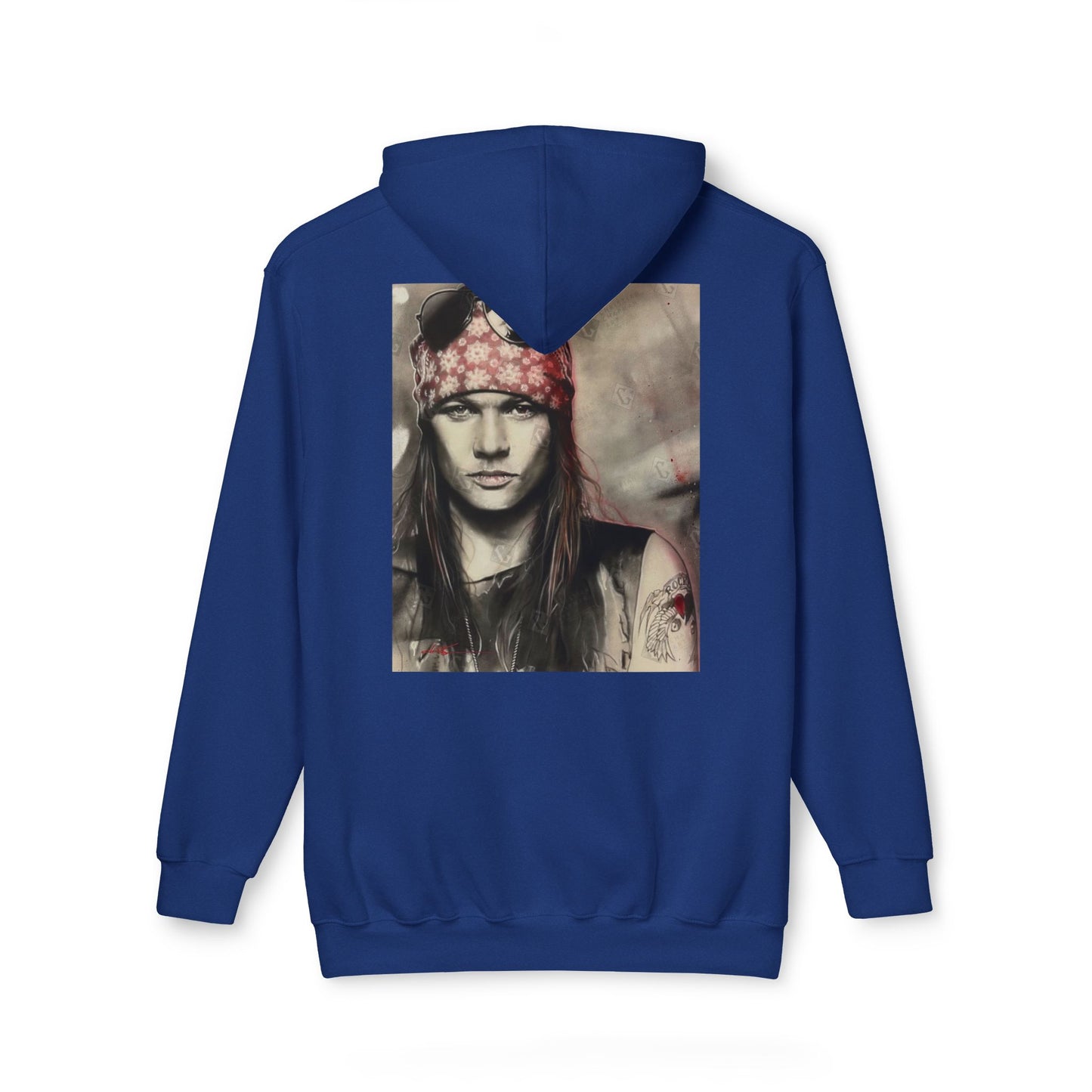 Unisex Hooded Sweatshirt with Rock Band Design – Made in US