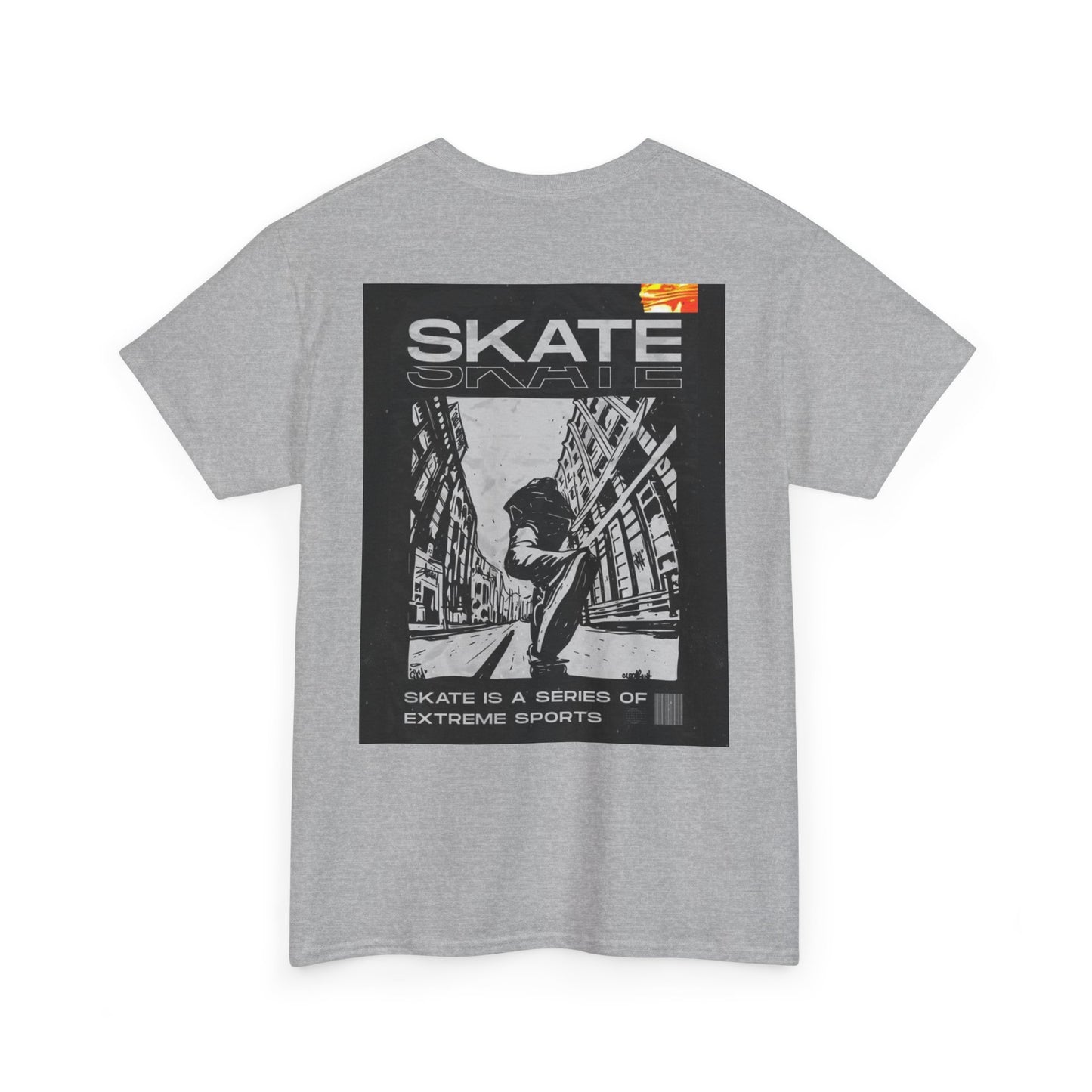 Skate Graphic Tee — Urban Skateboard Poster Shirt