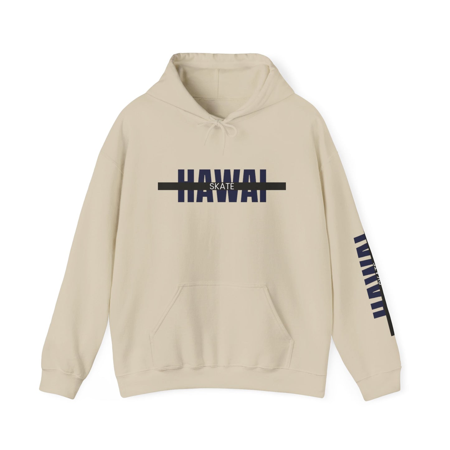 Hawaii Skate Hoodie - Cozy Unisex Heavy Blend Sweatshirt, Perfect for Beach Days, Skateboarding, Casual Outings, Gift Idea