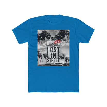 Lost in the Street Graphic Tee, Casual Everyday Shirt, Holiday Gift, Travel Enthusiast Apparel, Streetwear Fashion