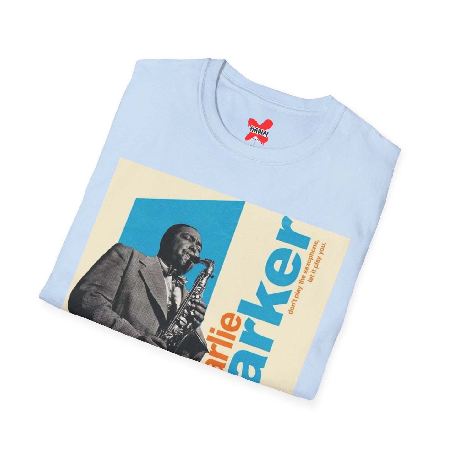 Vintage Charlie Parker Unisex Softstyle T-Shirt - Music Lover Tee