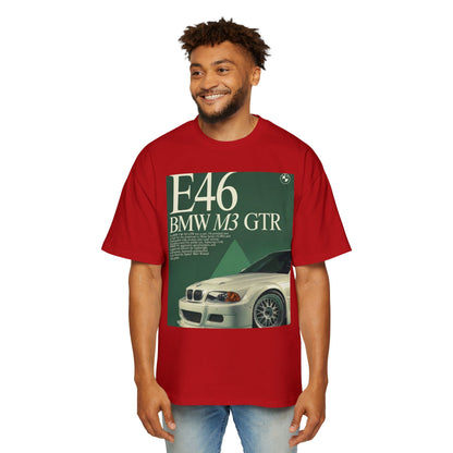 E46 BMW M3 GTR Tee — Vintage Racing Poster Graphic T-Shirt