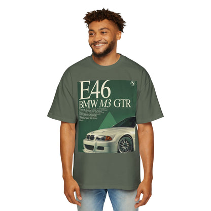 E46 BMW M3 GTR Tee — Vintage Racing Poster Graphic T-Shirt