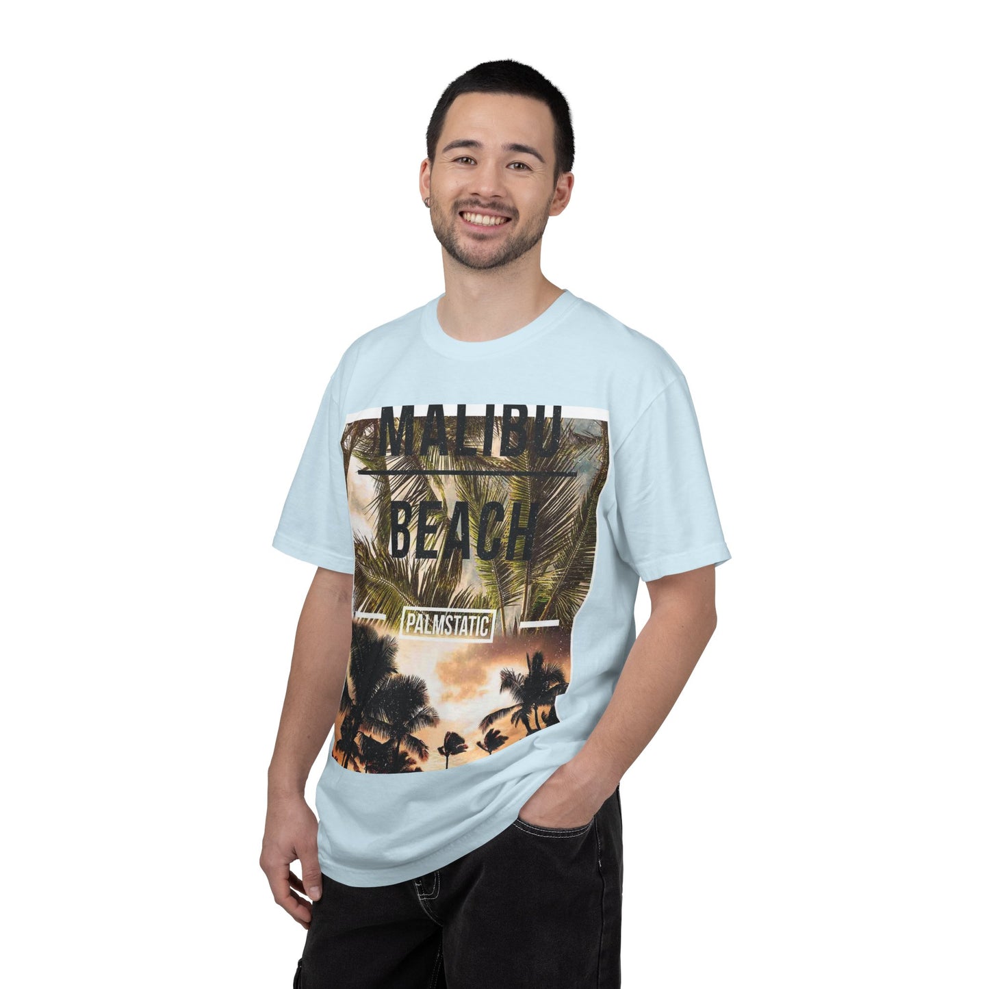 Malibu Beach Palm Photo T-Shirt