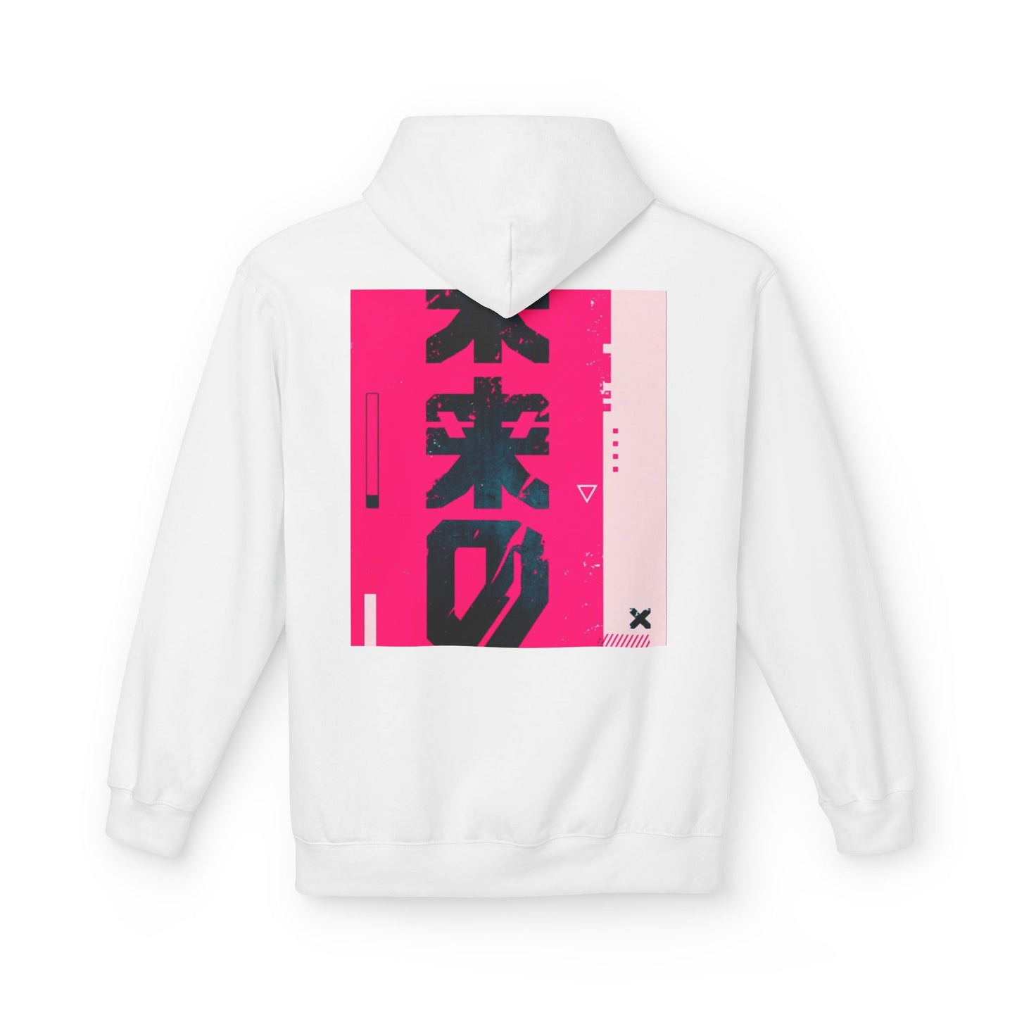 Hoodie • Neon Japanese Graphic "未来" Streetwear Pullover