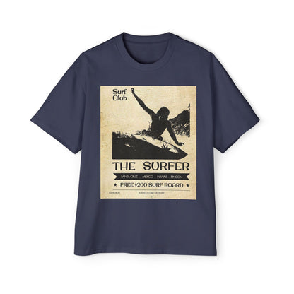 The Surfer Vintage Surf Club Tee — Men's Oversized Surf Graphic T-Shirt