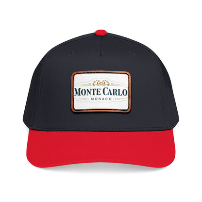 Monte Carlo Leather Patch Baseball Cap
