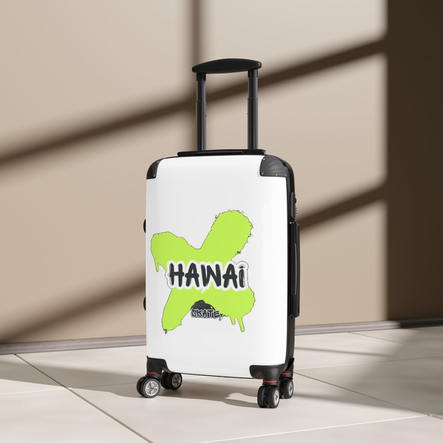 Hawaii-Inspired Travel Suitcase - Trendy Luggage for Adventure Seekers